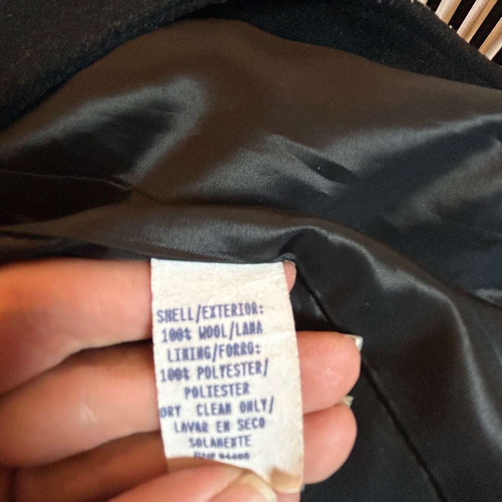 Braetan Classic Black Peacoat - Picture 5 of 6